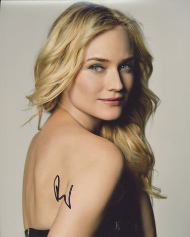 DIANE KRUGER SIGNED 8X10 PHOTO