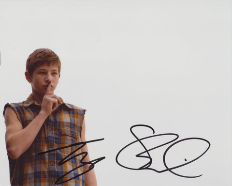 TYE SHERIDAN SIGNED MUD 8X10 PHOTO 3