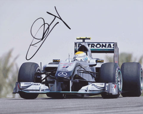 NICO ROSBERG SIGNED MERCEDES AMG PETRONAS F1 FORMULA 1 8X10 PHOTO 3