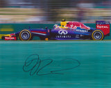 DANIEL RICCIARDO SIGNED INFINITI RED BULL RACING F1 FORMULA 1 8X10 PHOTO