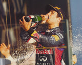 DANIEL RICCIARDO SIGNED INFINITI RED BULL RACING F1 FORMULA 1 8X10 PHOTO 2