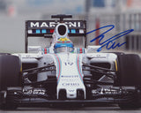 FELIPE MASSA SIGNED WILLIAMS MARTINI RACING F1 FORMULA 1 8X10 PHOTO 2