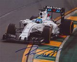 FELIPE MASSA SIGNED WILLIAMS MARTINI RACING F1 FORMULA 1 8X10 PHOTO 3