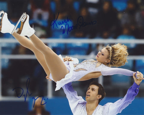 KIRSTEN MOORE TOWERS & DYLAN MOSCOVITCH SIGNED FIGURE SKATING 8X10 PHOTO 2