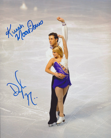 KIRSTEN MOORE TOWERS & DYLAN MOSCOVITCH SIGNED FIGURE SKATING 8X10 PHOTO 4