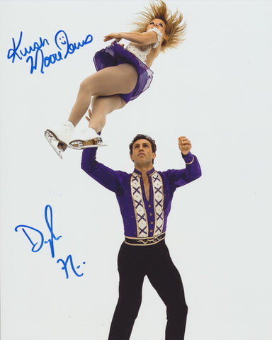 KIRSTEN MOORE TOWERS & DYLAN MOSCOVITCH SIGNED FIGURE SKATING 8X10 PHOTO 5