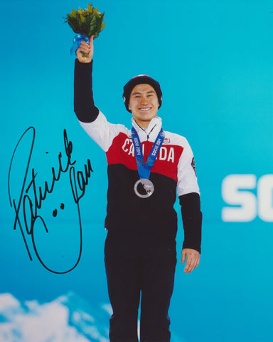 PATRICK CHAN SIGNED 2014 OLYMPIC FIGURE SKATING 8X10 PHOTO