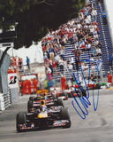 MARK WEBBER SIGNED RED BULL RACING F1 FORMULA 1 8X10 PHOTO