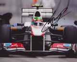 SERGIO PEREZ SIGNED SAUBER F1 FORMULA 1 8X10 PHOTO