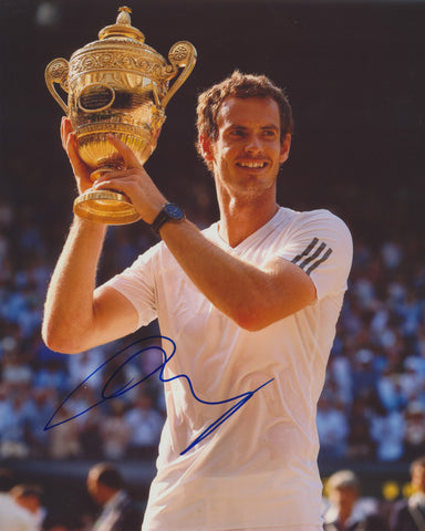 ANDY MURRAY SIGNED ATP TENNIS 8X10 PHOTO