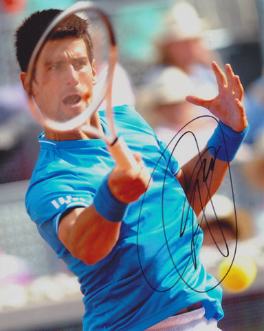 NOVAK DJOKOVIC SIGNED ATP TENNIS 8X10 PHOTO 5