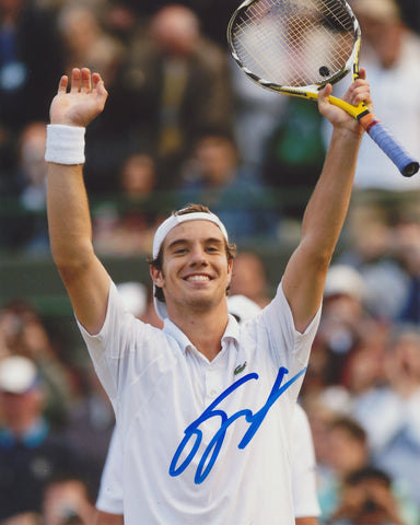 RICHARD GASQUET SIGNED ATP TENNIS 8X10 PHOTO