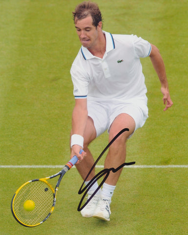 RICHARD GASQUET SIGNED ATP TENNIS 8X10 PHOTO 3