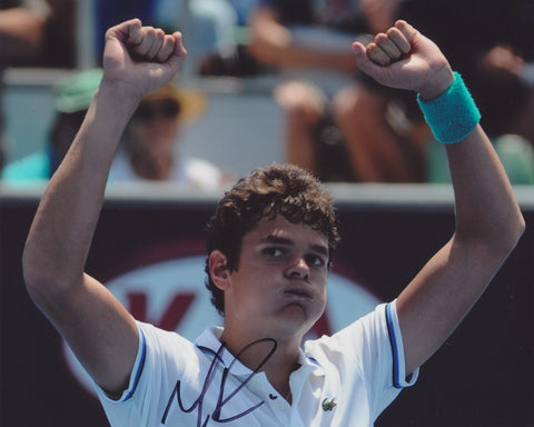 MILOS RAONIC SIGNED ATP TENNIS 8X10 PHOTO 3