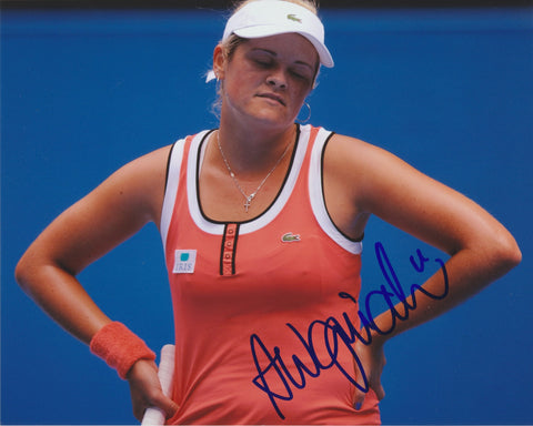 ALEKSANDRA WOZNIAK SIGNED WTA TENNIS 8X10 PHOTO