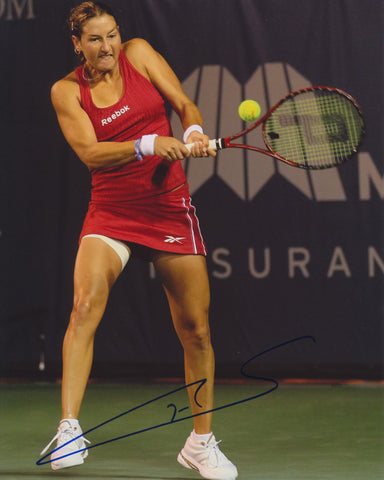 SHAHAR PEER SIGNED WTA TENNIS 8X10 PHOTO 2
