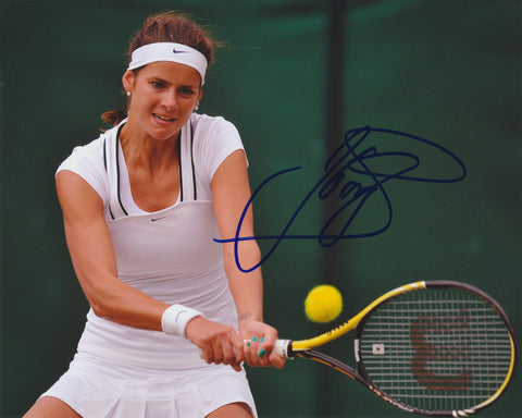 JULIA GOERGES SIGNED WTA TENNIS 8X10 PHOTO