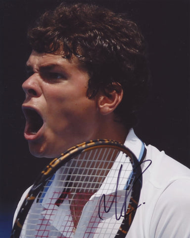 MILOS RAONIC SIGNED ATP TENNIS 8X10 PHOTO 18