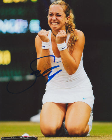 SABINE LISICKI SIGNED WTA TENNIS 8X10 PHOTO