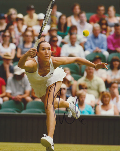 JELENA JANKOVIC SIGNED WTA TENNIS 8X10 PHOTO 3