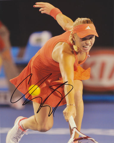 CAROLINE WOZNIACKI SIGNED WTA TENNIS 8X10 PHOTO 4
