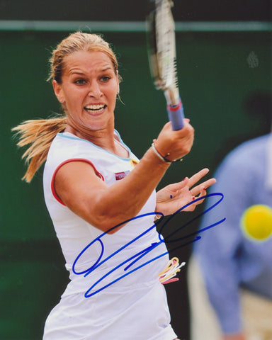 DOMINIKA CIBULKOVA SIGNED WTA TENNIS 8X10 PHOTO