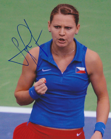 LUCIE SAFAROVA SIGNED WTA TENNIS 8X10 PHOTO
