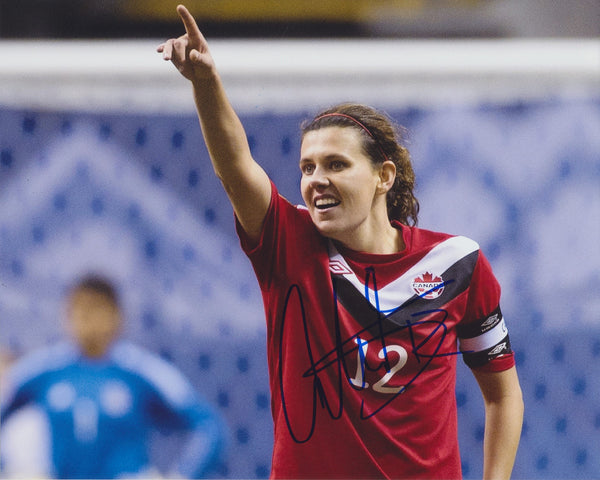 CHRISTINE SINCLAIR SIGNED TEAM CANADA 2012 OLYMPICS 8X10 PHOTO 2 ...