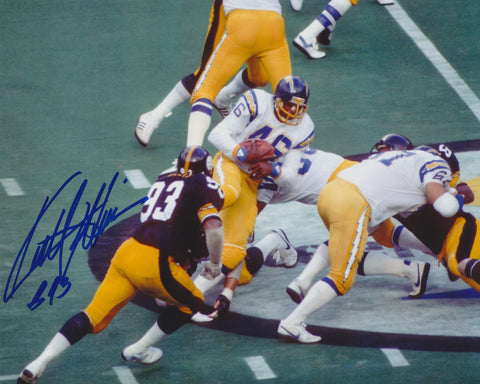 KEITH WILLIS SIGNED PITTSBURGH STEELERS 8X10 PHOTO