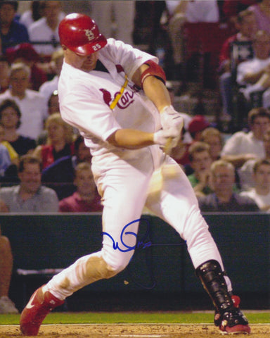 MARK MCGWIRE SIGNED ST. LOUIS CARDINALS 8X10 PHOTO