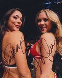 ARIANNY CELESTE & BRITTNEY PALMER SIGNED UFC RING GIRLS 8X10 PHOTO 5