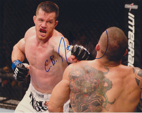C.B. DOLLAWAY SIGNED UFC 8X10 PHOTO