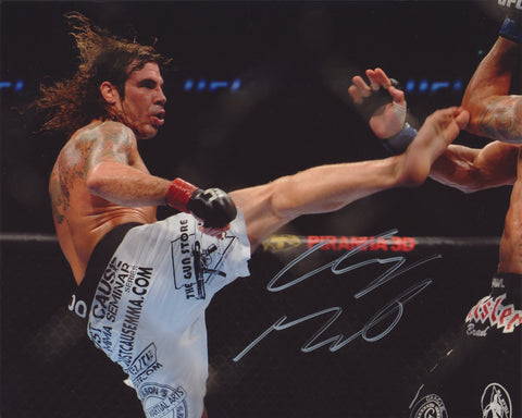 CLAY GUIDA 'THE CARPENTER' SIGNED UFC 8X10 PHOTO