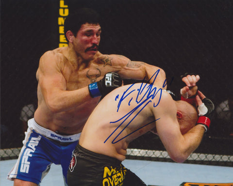 'FILTHY' TOM LAWLOR SIGNED UFC 8X10 PHOTO 2