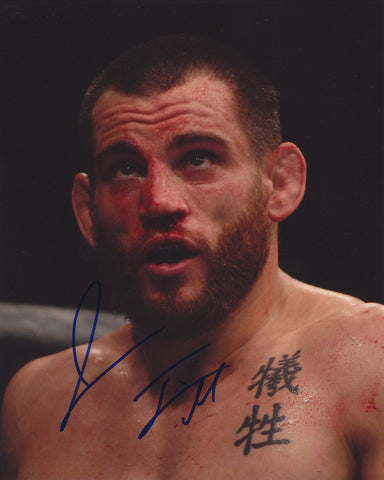 JON FITCH SIGNED UFC 8X10 PHOTO