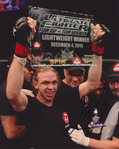 JONATHAN BROOKINS SIGNED UFC 8X10 PHOTO 3