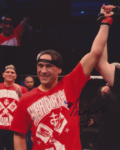 MARK HOMINICK 'THE MACHINE' SIGNED UFC 8X10 PHOTO 3