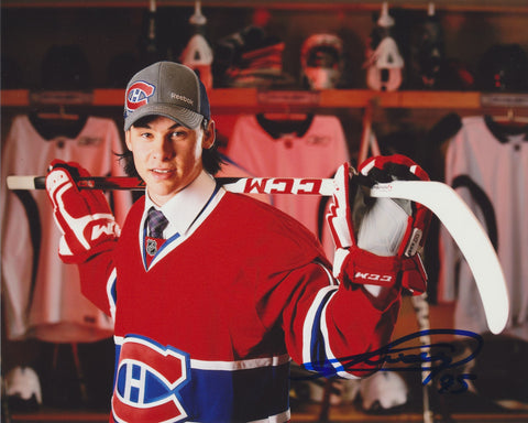 CHARLES HUDON SIGNED MONTREAL CANADIENS 8X10 PHOTO