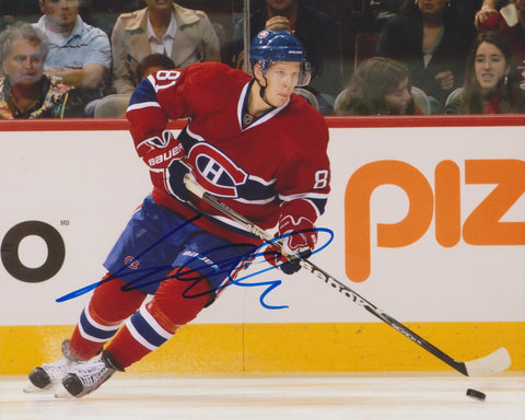 LARS ELLER SIGNED MONTREAL CANADIENS 8X10 PHOTO 2