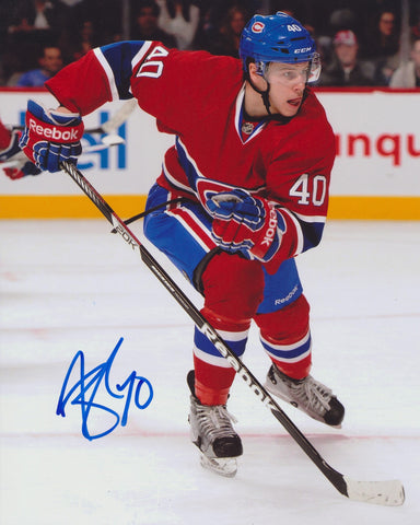 NATHAN BEAULIEU SIGNED MONTREAL CANADIENS 8X10 PHOTO 3