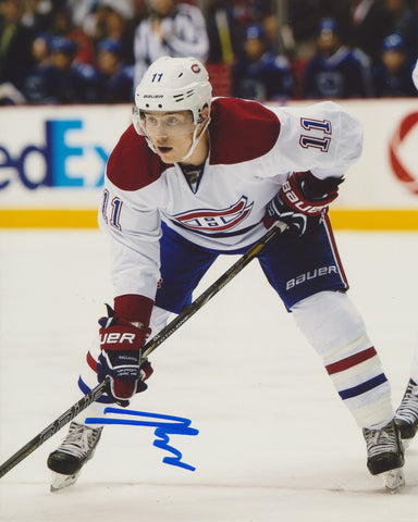 BRENDAN GALLAGHER SIGNED MONTREAL CANADIENS 8X10 PHOTO 2