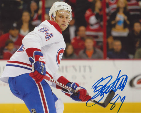 GUILLAUME LATENDRESSE SIGNED MONTREAL CANADIENS 8X10 PHOTO 2