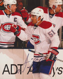 FRANCIS BOUILLON SIGNED MONTREAL CANADIENS 8X10 PHOTO