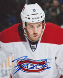 BRANDON PRUST SIGNED MONTREAL CANADIENS 8X10 PHOTO 3