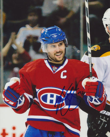 BRIAN GIONTA SIGNED MONTREAL CANADIENS 8X10 PHOTO 6