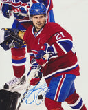 BRIAN GIONTA SIGNED MONTREAL CANADIENS 8X10 PHOTO 7