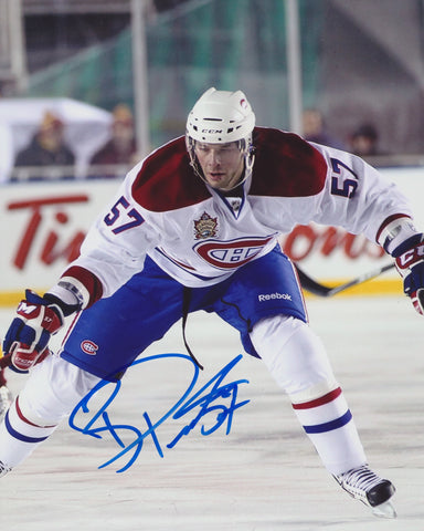 BENOIT POULIOT SIGNED MONTREAL CANADIENS 8X10 PHOTO 3