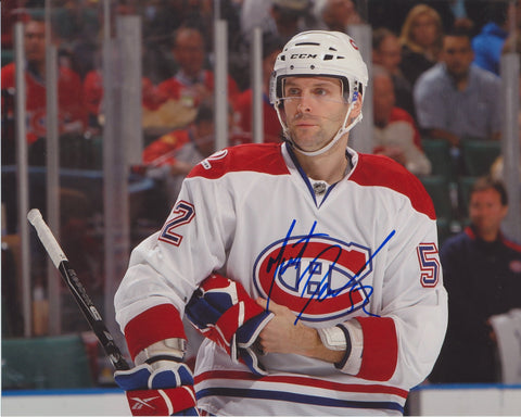 MATHIEU DARCHE SIGNED MONTREAL CANADIENS 8X10 PHOTO 2