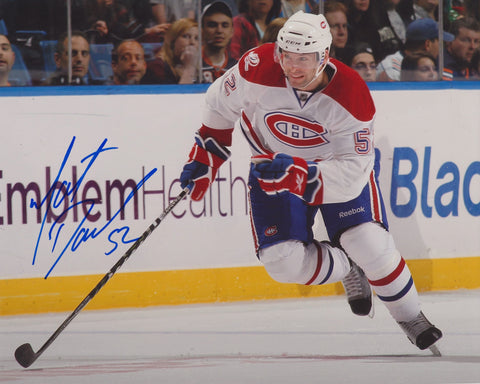 MATHIEU DARCHE SIGNED MONTREAL CANADIENS 8X10 PHOTO 3