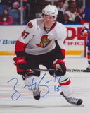 ZACK SMITH SIGNED OTTAWA SENATORS 8X10 PHOTO